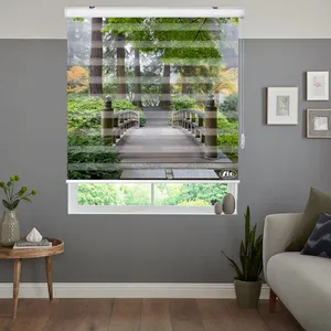  پرده زبرا زیو مدل L5015 سایز 200x150 سانتی متر