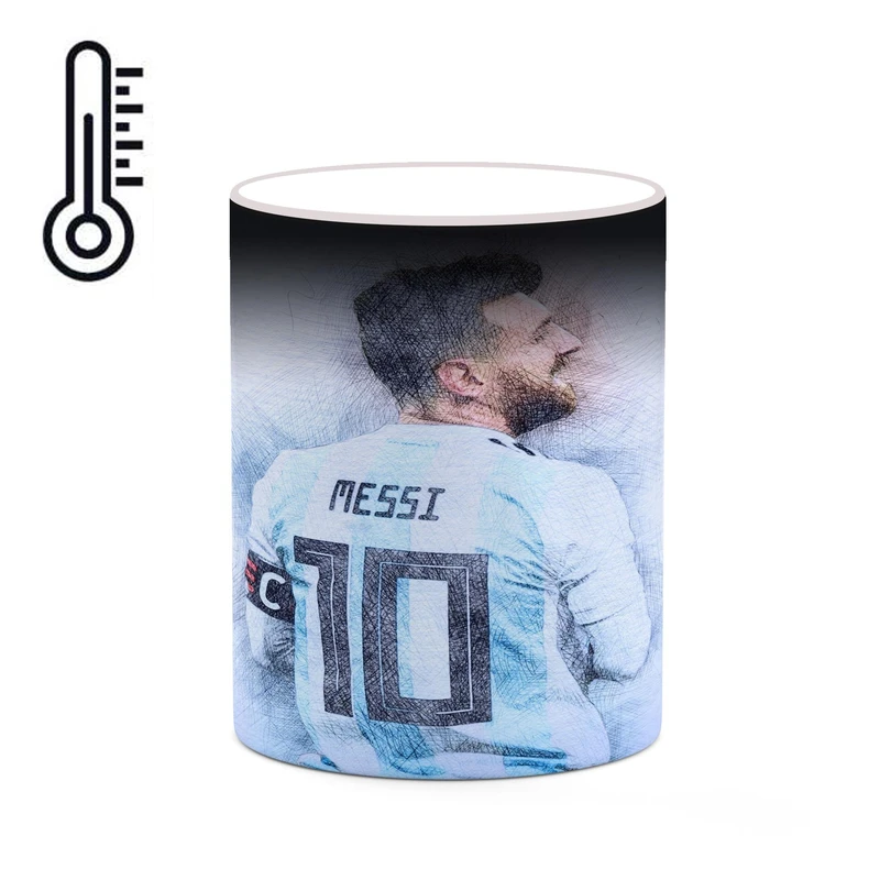 ماگ حرارتی کاکتی طرح Leo Messi لئو مسی مدل mgh42497