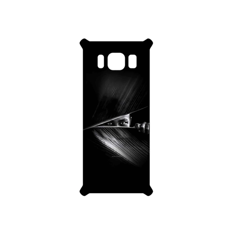 برچسب پوششی ماهوت مدل Black Portrait مناسب برای گوشی موبایل سامسونگ Galaxy S8 Active