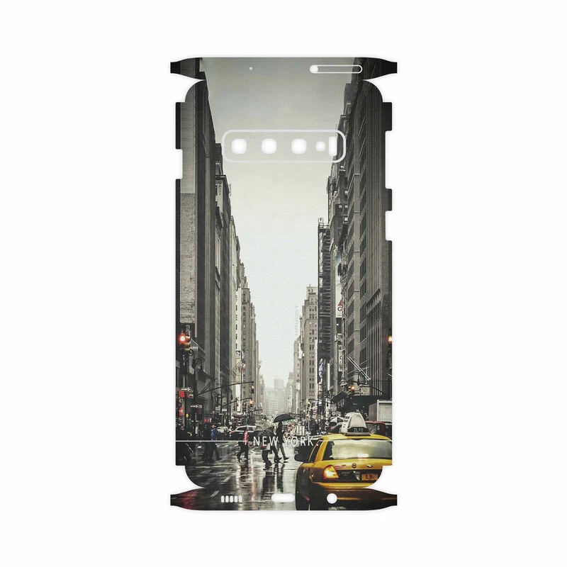 برچسب پوششی ماهوت مدل New York City-FullSkin مناسب برای گوشی موبایل سامسونگ Galaxy S10