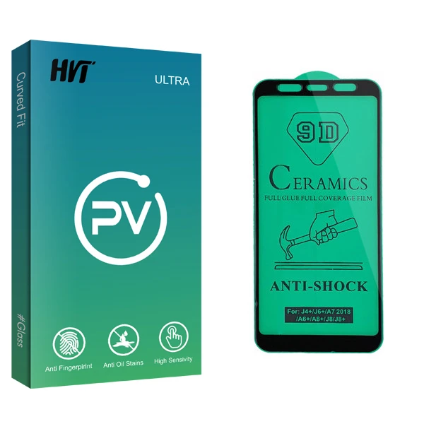 محافظ صفحه نمایش سرامیکی اچ وی تی مدل PV glass مناسب برای گوشی موبایل سامسونگ Galaxy A7 2018 / A750