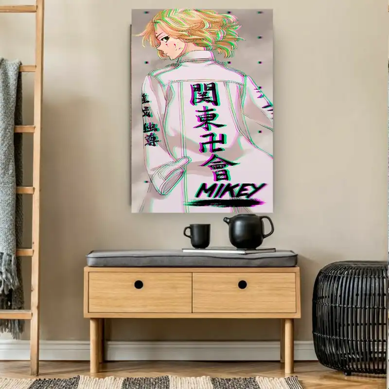 پوستر دیواری طرح انیمه انتقام جویان توکیو مدل LP112