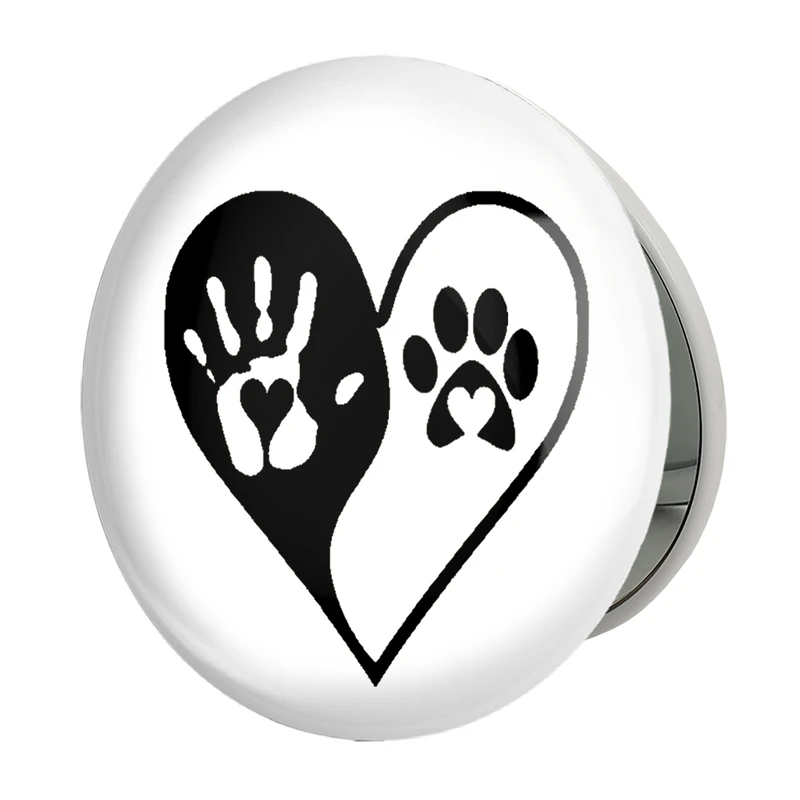 آینه جیبی خندالو طرح حمایت از حیوانات مدل تاشو کد 27367 