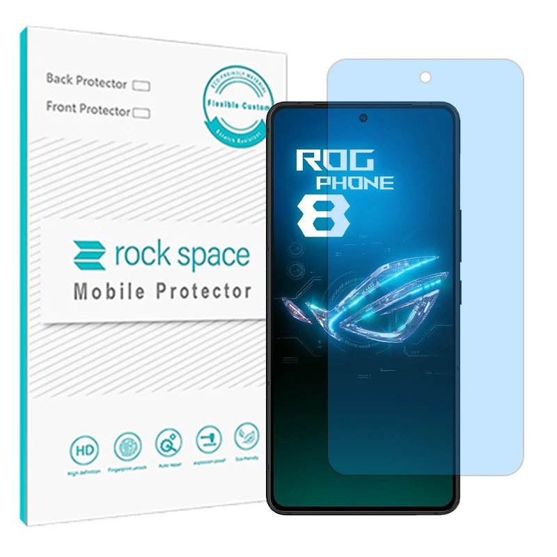 محافظ صفحه نمایش بلوکات راک اسپیس مدل Eye Care مناسب برای گوشی موبایل ایسوس ROG Phone 8