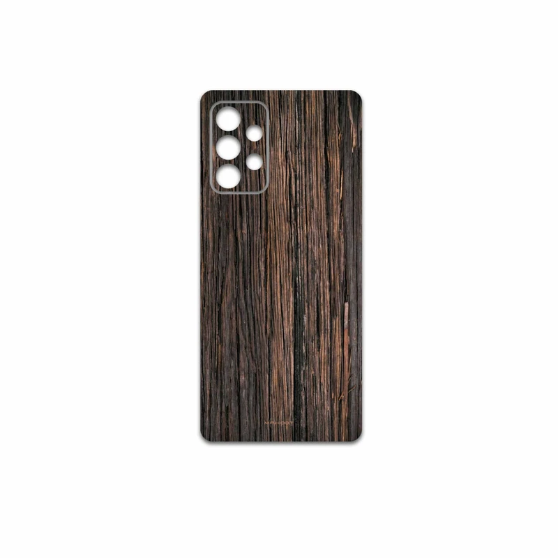 برچسب پوششی ماهوت مدل Burned-Wood مناسب برای گوشی موبایل سامسونگ Galaxy A52 5G