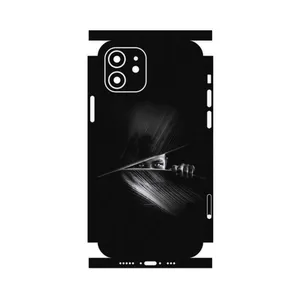MAHOOT Black Portrait-FullSkin Cover Sticker for Apple iPhone 12