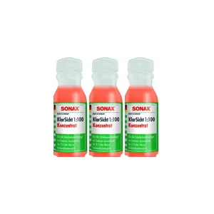 محلول شیشه شوی غلیظ خودرو سوناکس مدل 371100 حجم 25 میلی لیتر بسته 3 عددی