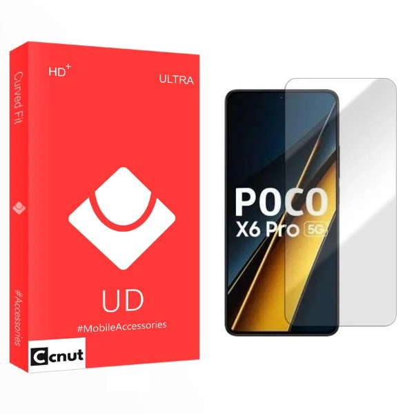 محافظ صفحه نمایش کوکونات مدل UD مناسب برای گوشی موبایل شیائومی Poco X6 Pro