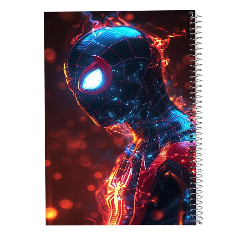 دفتر لیست خرید 50 برگ مدوپد مدل مردعنکبوتی (spiderman) کد DF15077