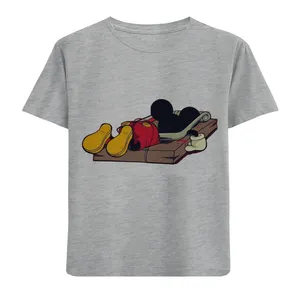 تی شرت آستین کوتاه بچگانه مدل ته موش ومیکی موس F787