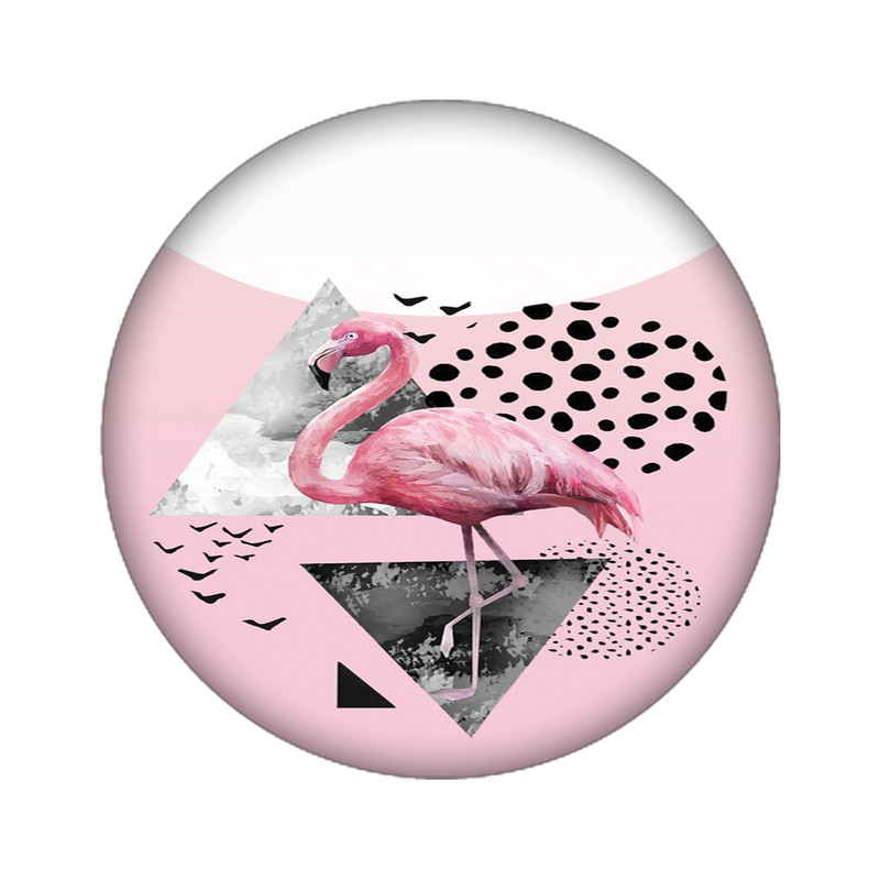 استیکر تزئینی موبایل مدل فلامینگو کد 3473