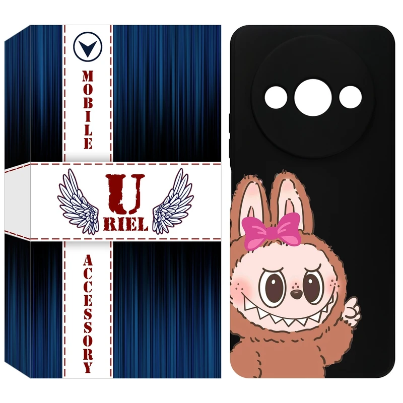 کاور یوریل مدل KSH کد 109 طرح عروسک لبوبو مناسب برای گوشی موبایل شیائومی Redmi A3 / A3x