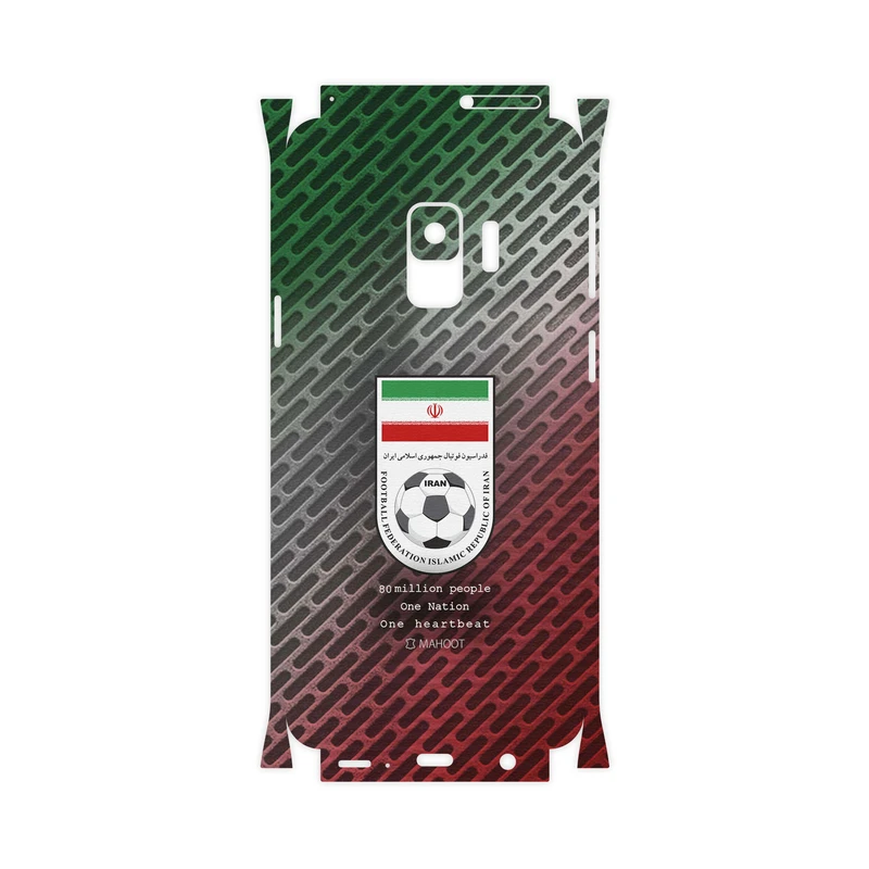 برچسب پوششی ماهوت مدل Iran-National-Football-Team-FullSkin مناسب برای گوشی موبایل سامسونگ Galaxy S9