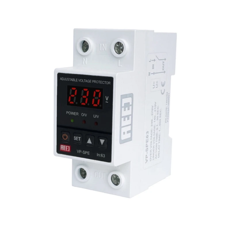 محافظ ولتاژ آییژ مدل VP-SPE 63A