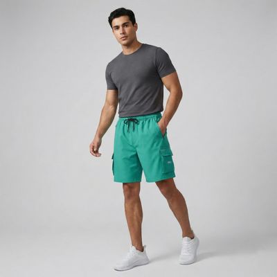 شلوارک ورزشی مردانه نوزده نودیک مدل SH1950 B