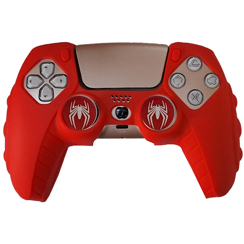 محافظ دسته بازی پلی استیشن 5 مدل Anti Slip PS5558 به همراه روکش آنالوگ