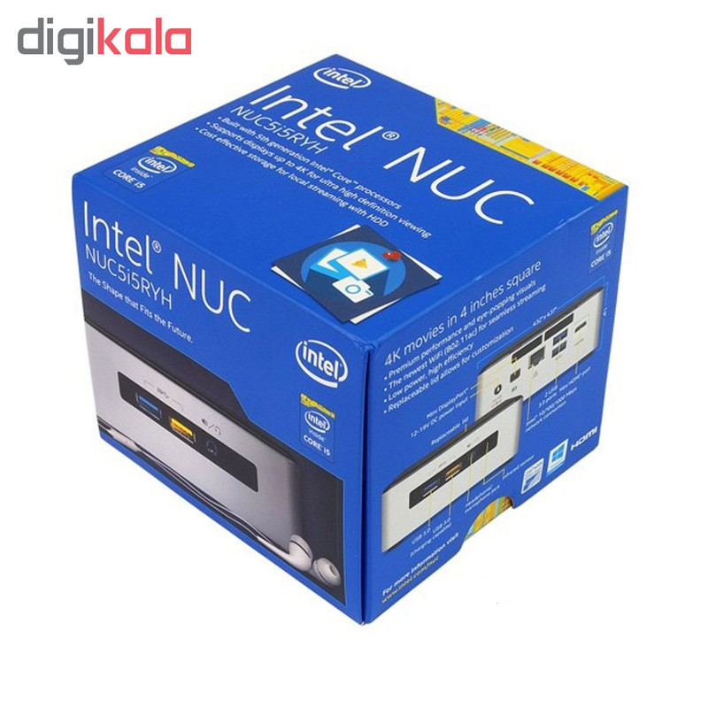 کامپیوتر کوچک اینتل مدل NUC5i5RYH - D