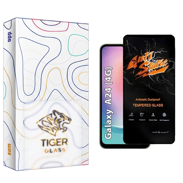محافظ صفحه نمایش تایگر گلس مدل SAM Antistatic مناسب برای گوشی موبایل سامسونگ Galaxy A24 4G
