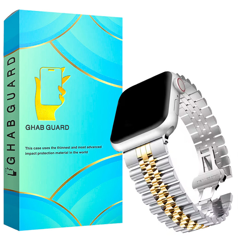 بند قاب گارد مدل ROGD مناسب برای ساعت هوشمند اپل واچ SE2 2022 44mm