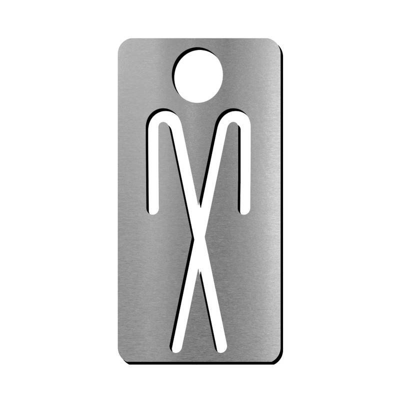 تابلو نشانگر آژنگ طرح سرویس بهداشتی مردانه کد-I-M-W 053