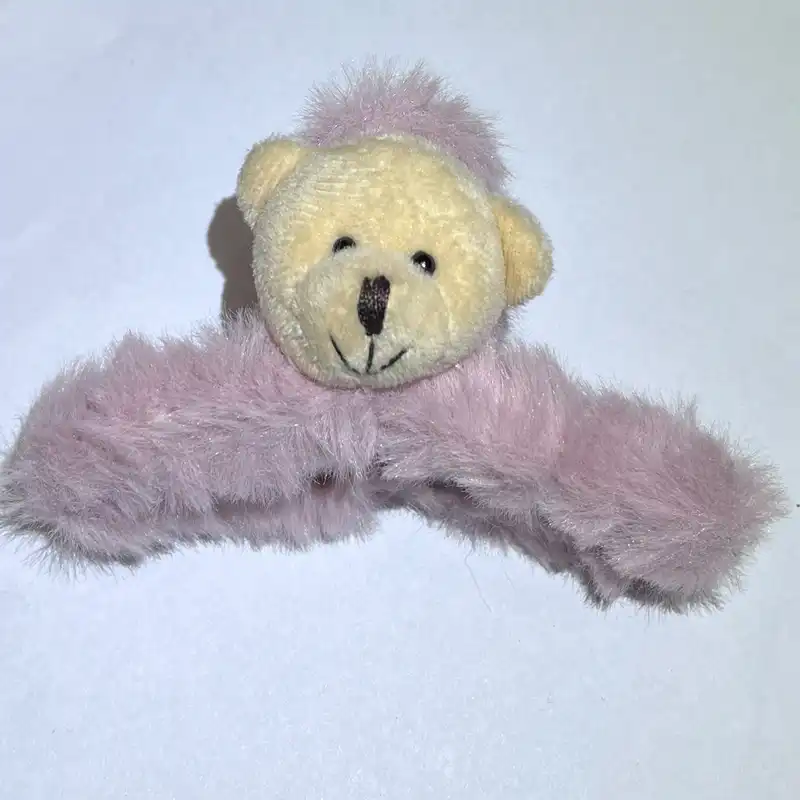 کلیپس مو زنانه مدل خرس پولیشی