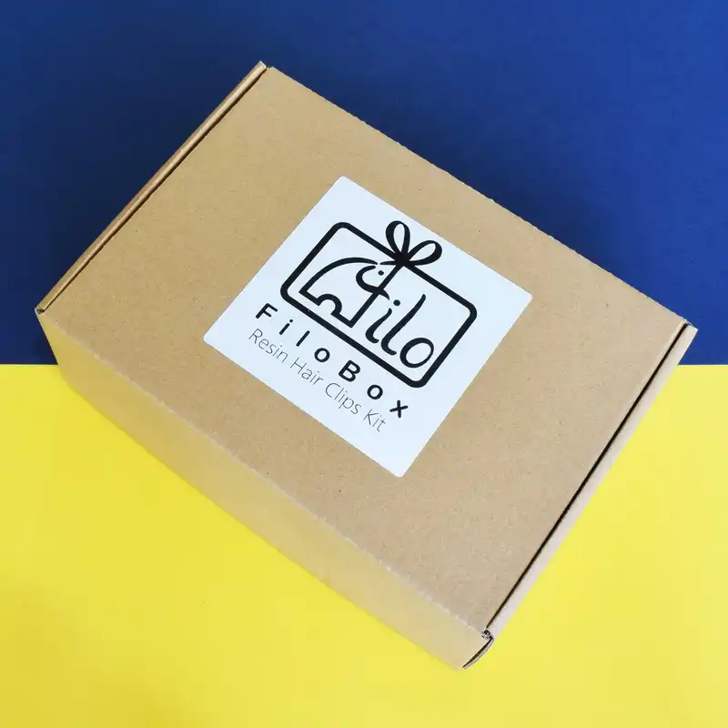 بسته کار با رزین اپوکسی فیلو مدل گیره سر مجموعه 30 عددی