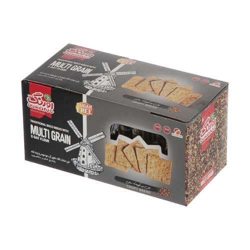 نان بیسکوئیت سنتی چندغله اکونومی اورنگ - 380 گرم