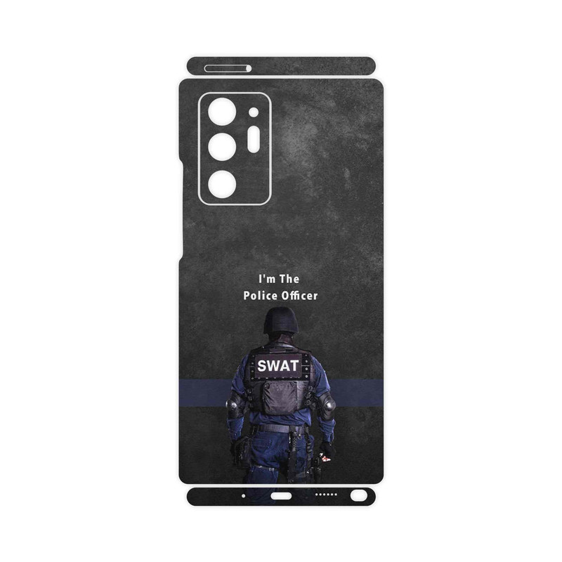 برچسب پوششی ماهوت مدل Police Officer-FullSkin مناسب برای گوشی موبایل سامسونگ Galaxy Note 20 Ultra