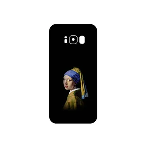 MAHOOT Girl with a Pearl Earring of Vermeer Cover Sticker for Samsung Galaxy S8