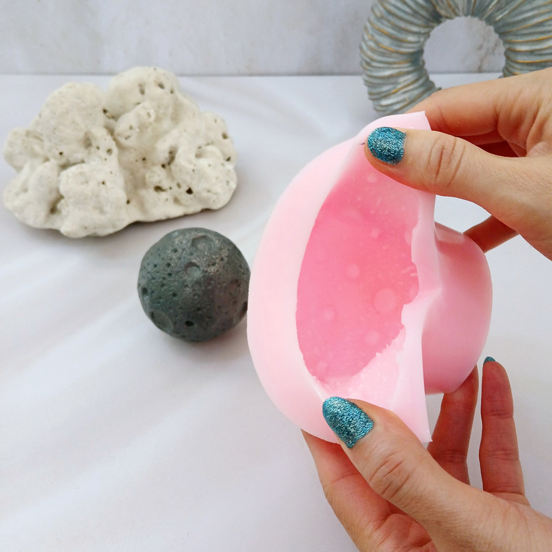 قالب شمع کوشا اکسسوری مدل کره ماه