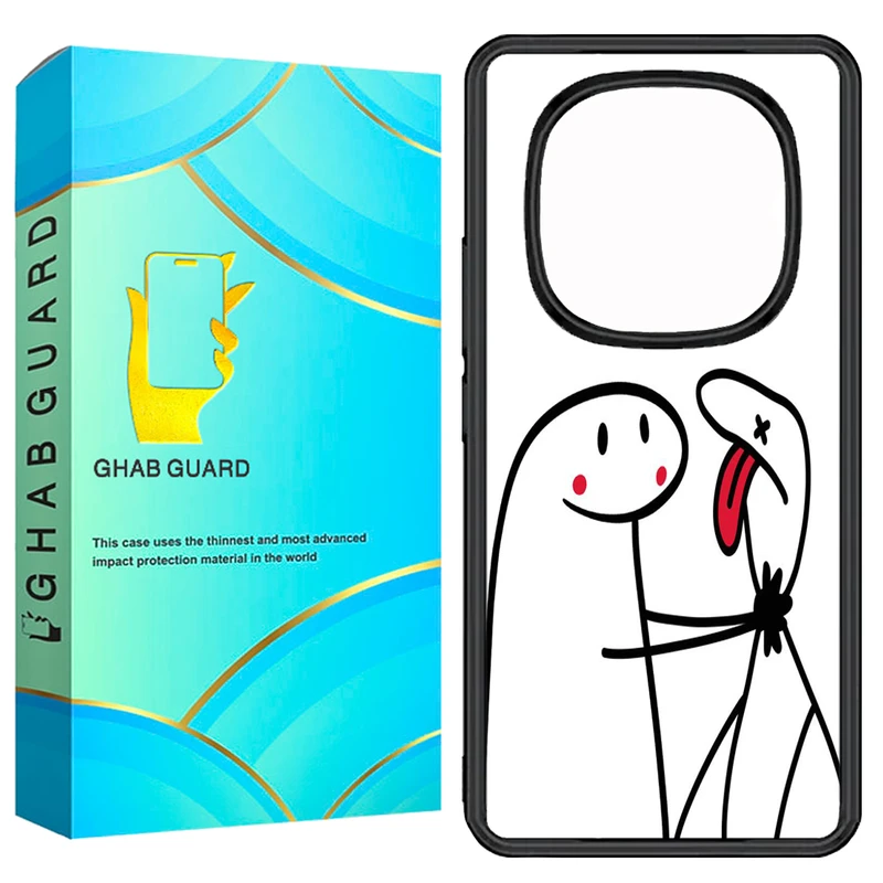 کاور قاب گارد طرح آدمک مدل GN14P مناسب برای گوشی موبایل شیائومی Redmi Note 14 Pro 5G / Note 14 Pro Plus 5G