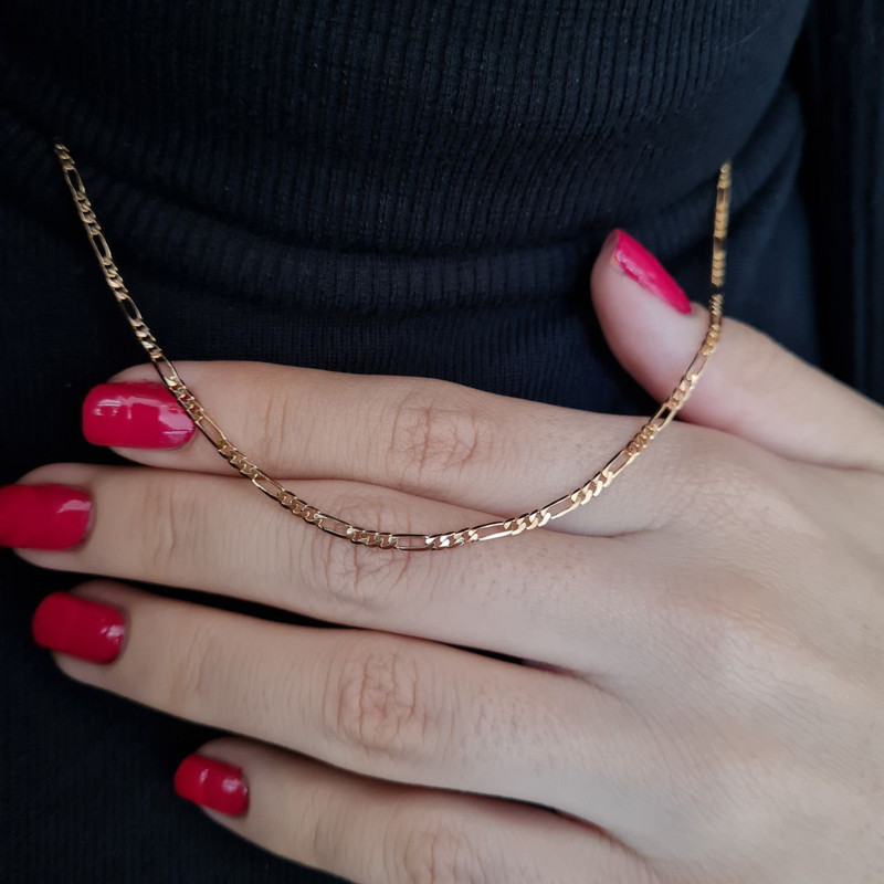 زنجیر زنانه ژوپینگ مدل فیگارو 20