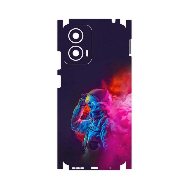 برچسب پوششی ماهوت مدل Smoke Rainbow Digital Art 1-FullSkin مناسب برای گوشی موبایل موتورولا Moto G24