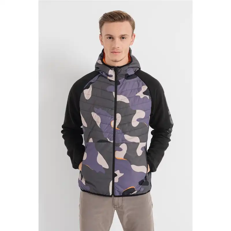 کاپشن مردانه جک اند جونز مدل HYBRID JACKET 2208