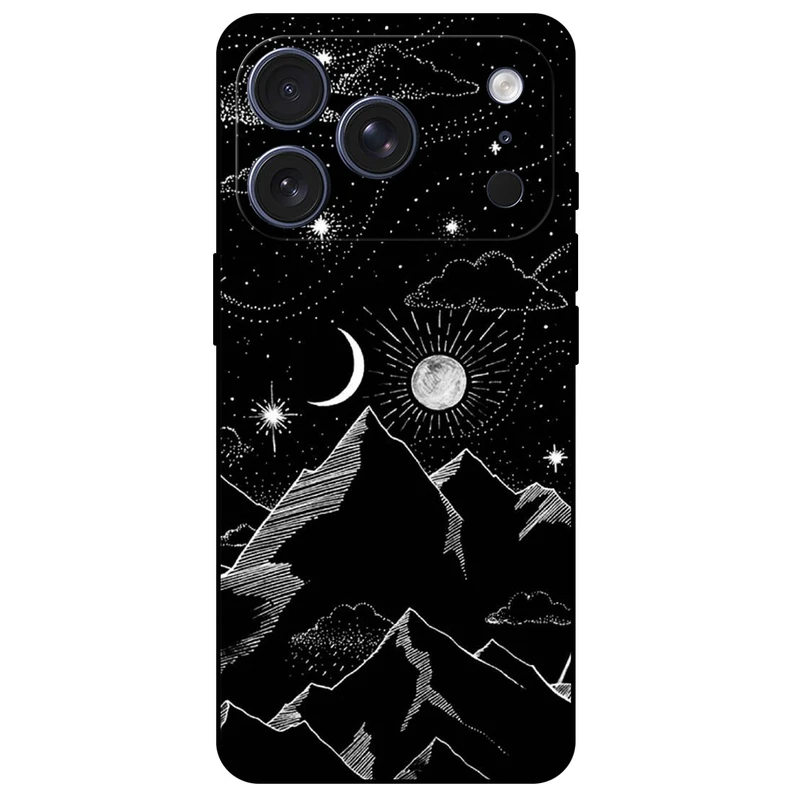 کاور مگافون طرح کوه مدل 8078 مناسب برای گوشی موبایل اپل iPhone 17 Pro Max