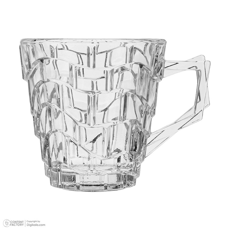 لیوان ساکورا مدل Yuka کد SK20800600w بسته 6 عددی