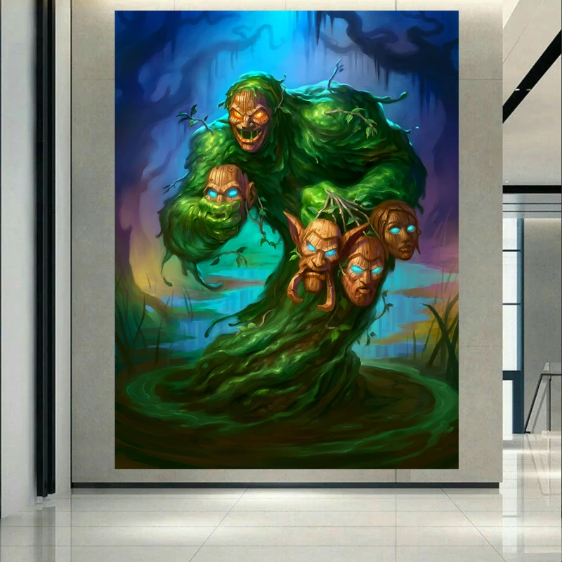 پوستر طرح گیم مدل Hearthstone Heroes of Warcraft کد AR23200