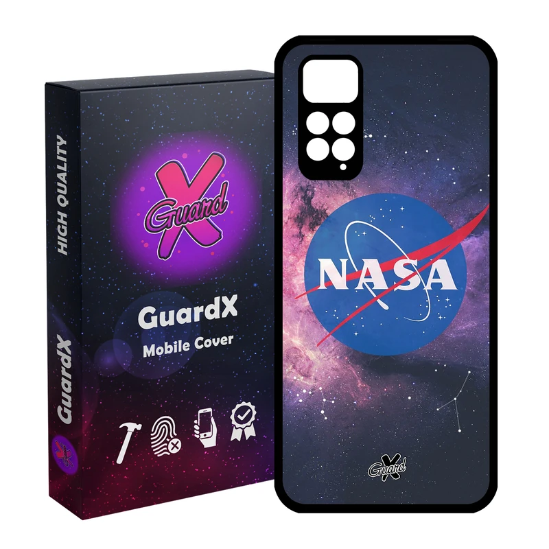 کاور گارد ایکس طرح Nasa مدل Glass10012 مناسب برای گوشی موبایل شیائومی Redmi Note 11S/ Note 11 4G