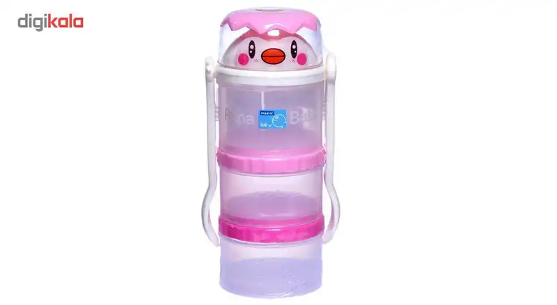 ست 5 تکه ظرف غذای کودک پاپا مدل papa-02