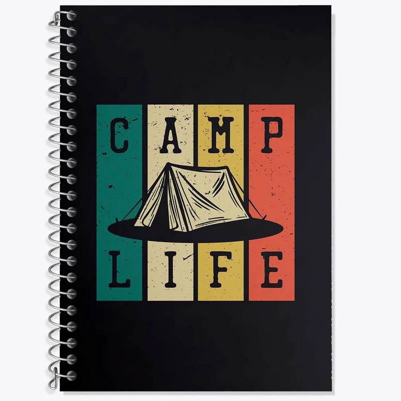 دفتر لغت 50 برگ خندالو مدل کمپینگ کد 26051