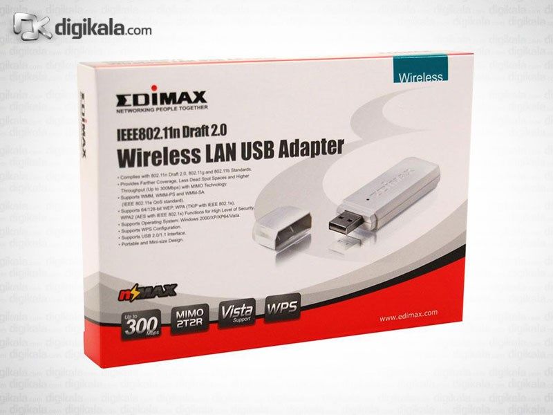 کارت شبکه USB و بیسیم ادیمکس EW-7718Un main 1 3
