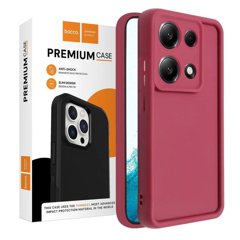 کاور هوکو مدل PufferSilicon مناسب برای گوشی موبایل شیائومی Redmi Note 13 Pro 4G / Poco M6 Pro 4G