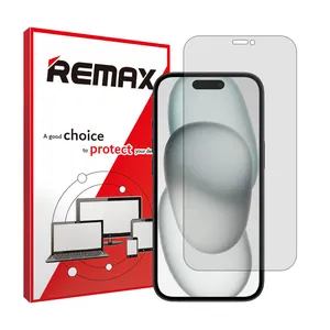 Remax HyGEL model transparent screen protector suitable for Apple iPhone 15