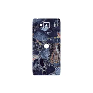 MAHOOT Broken black marble Cover Sticker for Motorola Droid Razr HD
