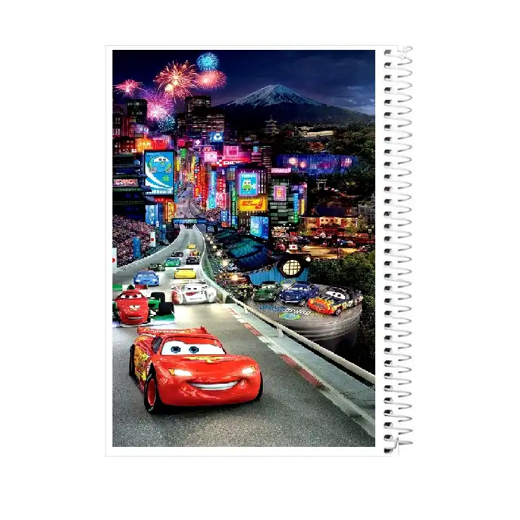 دفتر نقاشی 40 برگ دریا مدل انيمشن مك كوئين طرح پسرانه کد 49