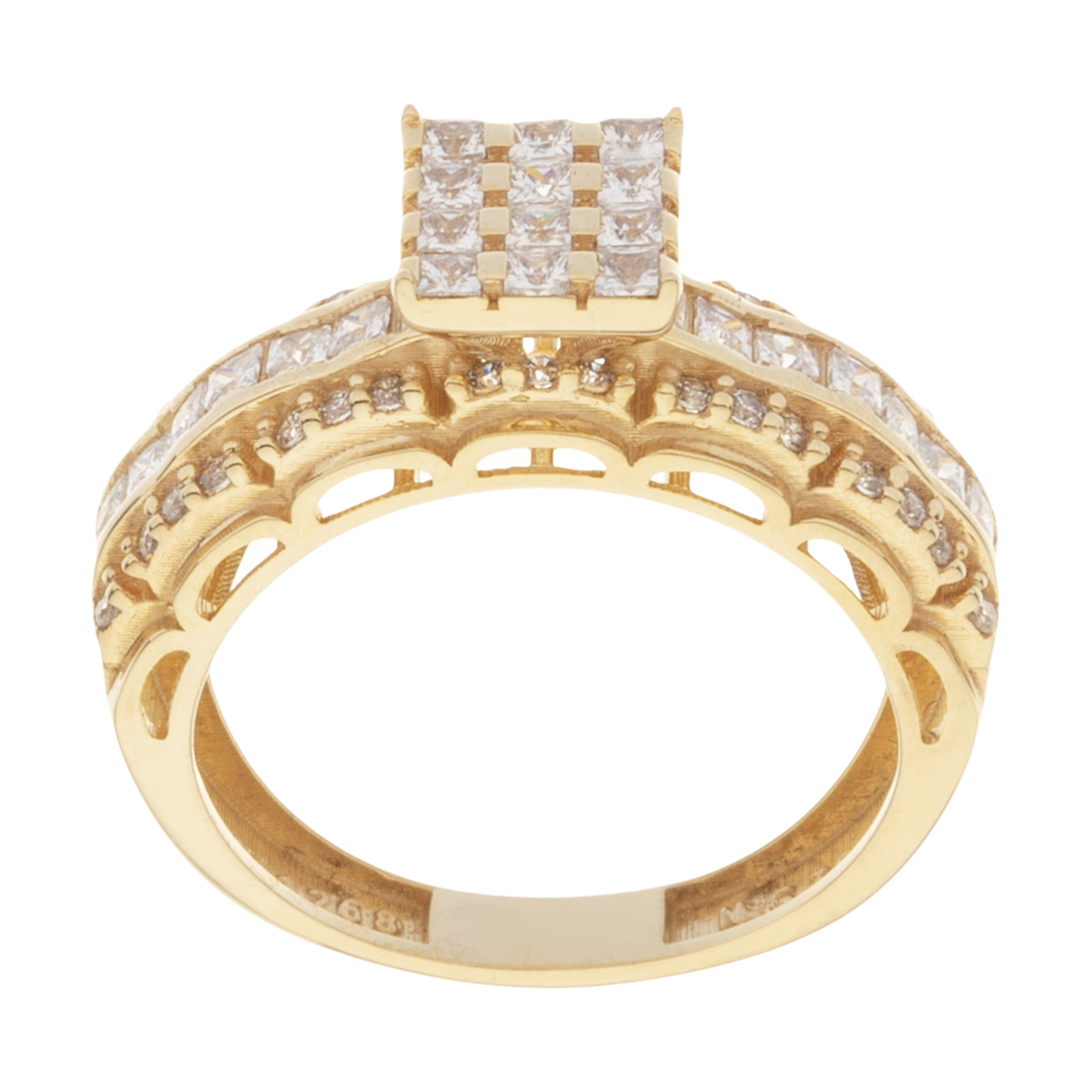 انگشتر طلا 18 عیار زنانه مایا ماهک مدل MR0532