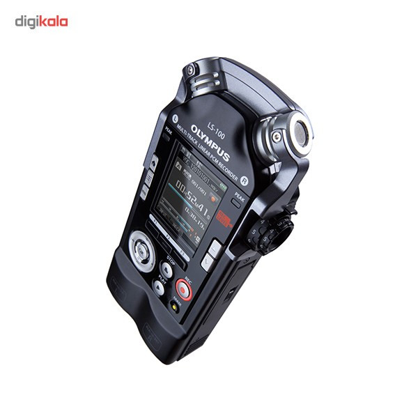 ضبط کننده دیجیتالی صدا الیمپوس مدل LS-100 به همراه کیت اتصال به دوربین