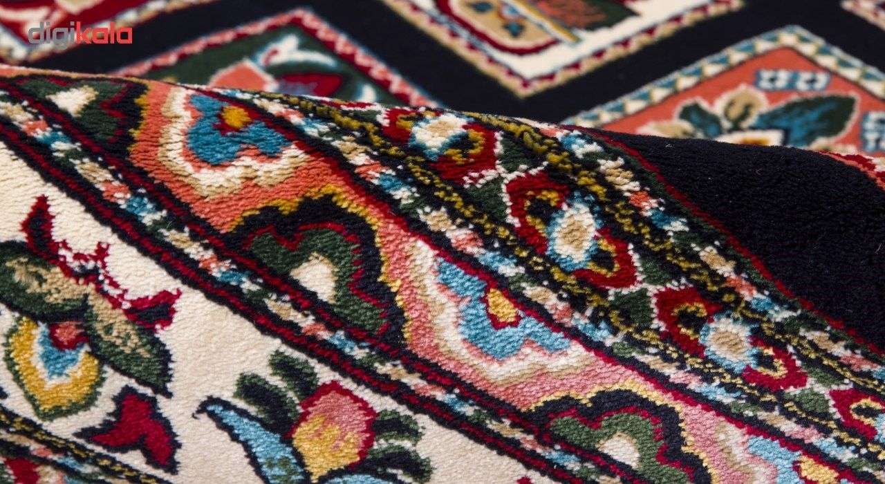 فرش ماشینی دنیای فرش طرح عشایری کد 1005