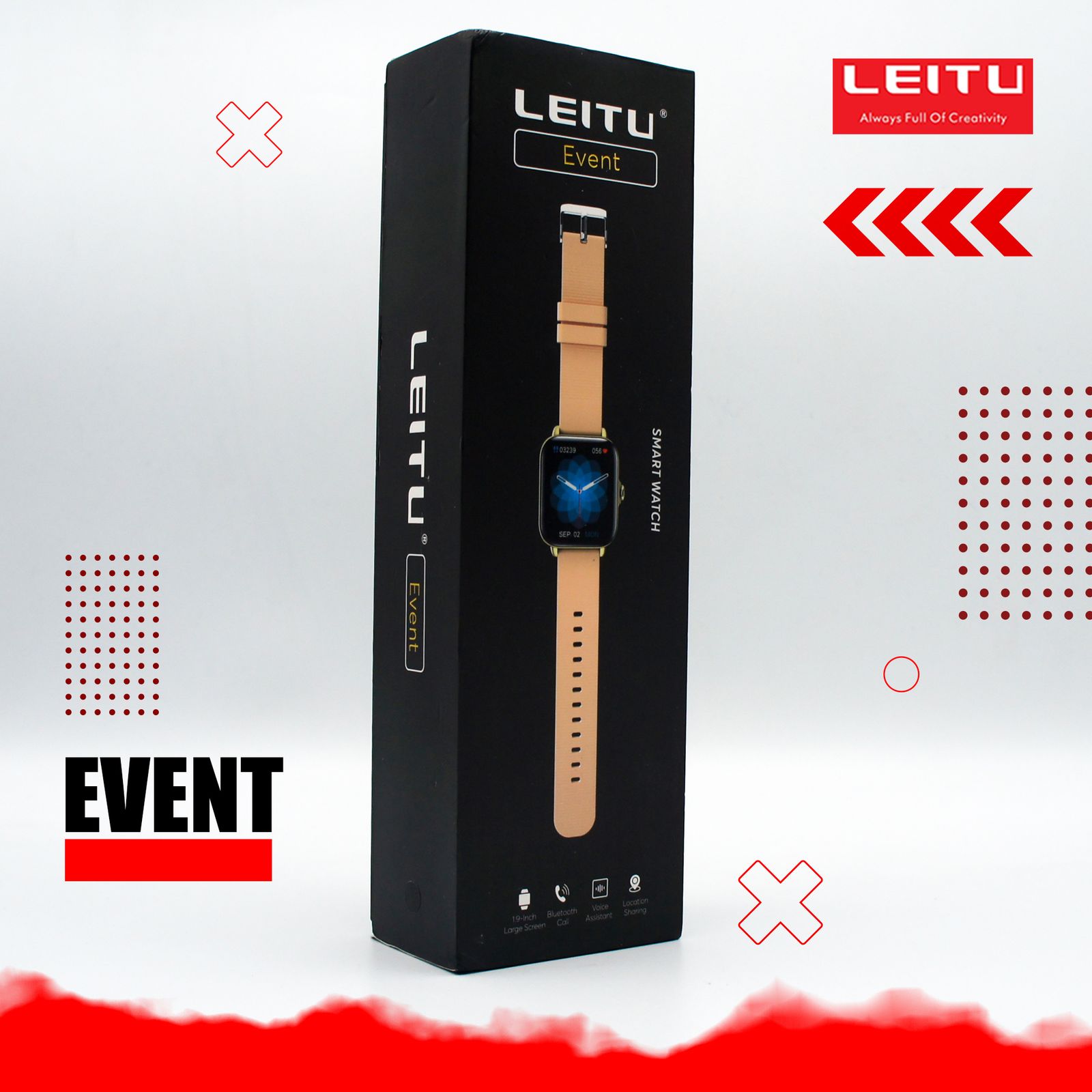 ساعت هوشمند لیتو مدل EVENT -  - 9