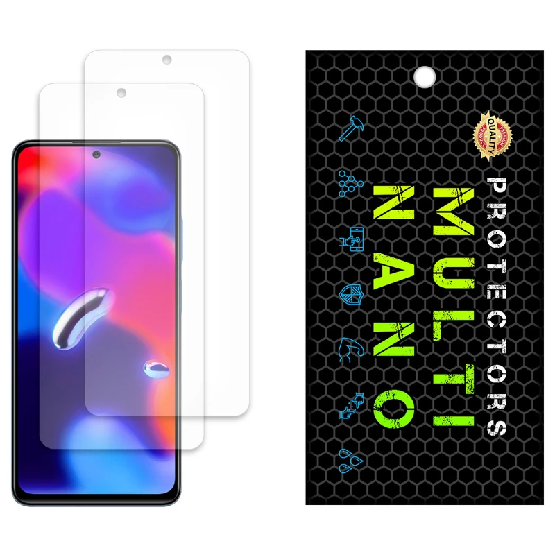 محافظ صفحه نمایش مات مولتی نانو مدل X-S2M مناسب برای گوشی موبایل شیائومی Redmi Note 11 Pro Plus 5G (India) بسته دو عددی
